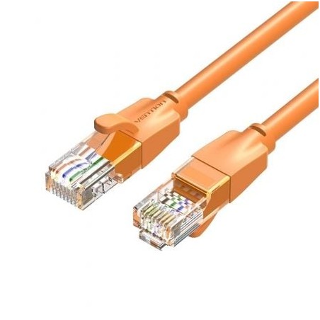 Cable de Red RJ45 UTP Vention IBEOF Cat-6- 1m- Naranja