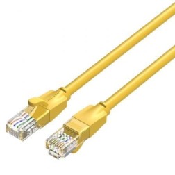 Cable de Red RJ45 UTP Vention IBEYF Cat-6- 1m- Amarillo