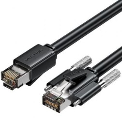 Cable de Red RJ45 SFTP Vention IBUBH Cat-6- 2m- Negro