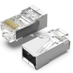 Conector RJ45 IDCR0-100- Cat-6 FTP- 100 uds