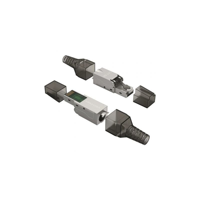 Conector RJ45 IDIH0- Cat-6A FTP- Sin Herramientas