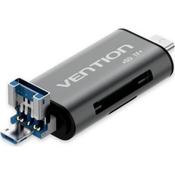 Lector de Tarjetas Externo Vention CCHH0- USB 3-0