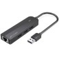 Docking USB 2-0 Vention CHPBB- 3xUSB- 1xMicro USB PD- 1xRJ45- Negro