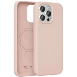 Funda Silicona con Magsafe Vention KUDP0-10- Compatible con iPhone 13- Rosa