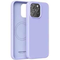 Funda Silicona con Magsafe Vention KUEV0-10- Compatible con iPhone 14- Morada