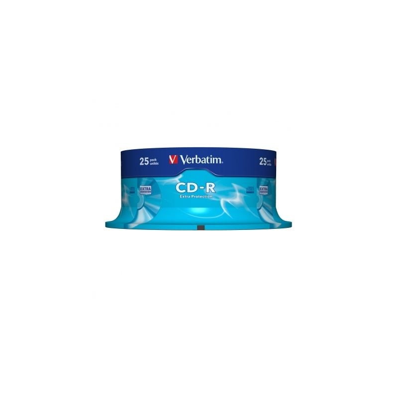 CD-R Verbatim Datalife 52X- Tarrina-25uds