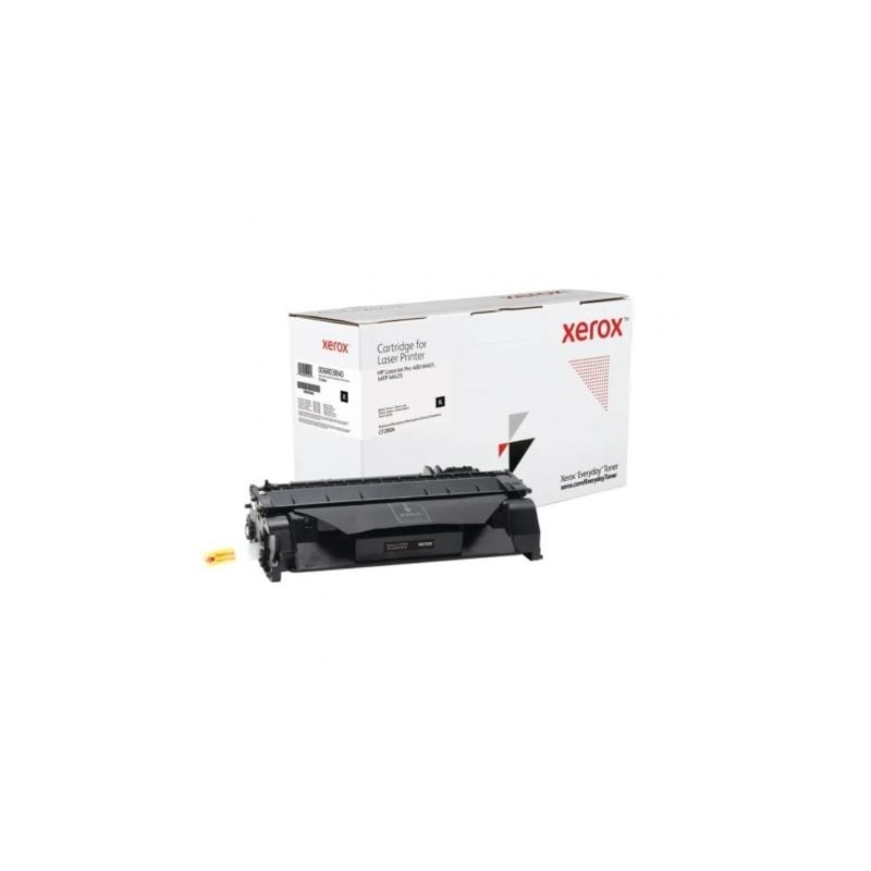 Tóner compatible Xerox 006R03840 compatible con HP CF280A- 2700 páginas- Negro