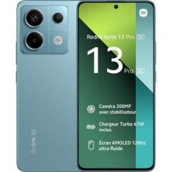 Smartphone Xiaomi Redmi Note 13 Pro NFC 8GB- 256GB- 6-67"- 5G- Verde Azulado