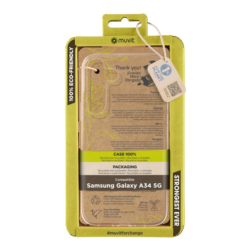 Funda muvit recycletek samsung galaxy a34