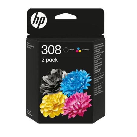 Pack cartuchos tinta hp 308 negra