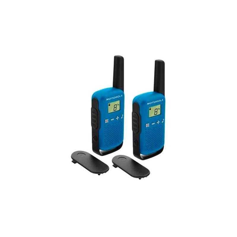 WALKIE-TALKIE MOTOROLA TLKR-T42 AZUL PACKS 2