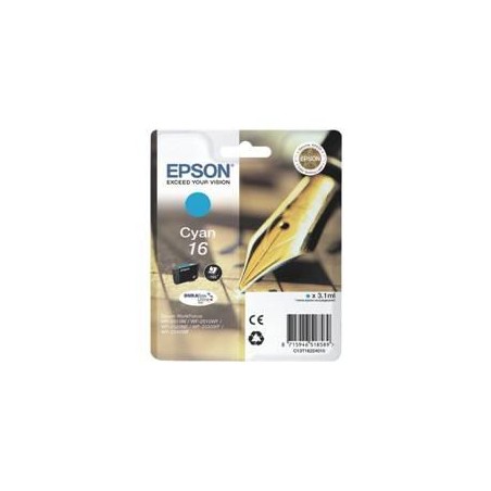 Cartucho tinta epson t162240 cian wf - 2010