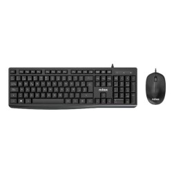 Teclado + raton nilox nxkme0012 negro