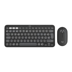 Teclado + mouse logitech pebble 2