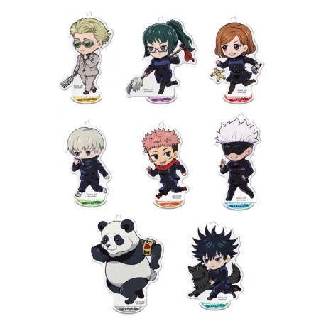 Set figuras acrílicas megahouse jujutsu kaisen