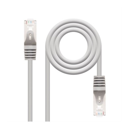 Cable de Red RJ45 FTP Nanocable 10-20-0803 Cat-6- 3m- Gris