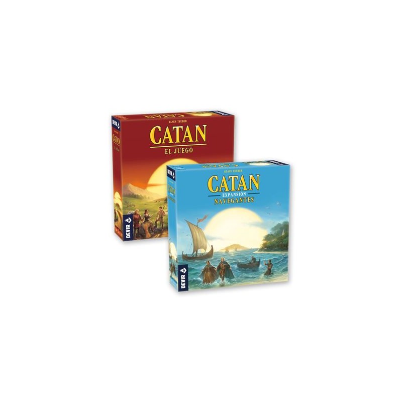 Kit juegos mesa catán + expansión