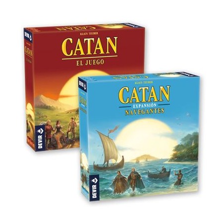 Kit juegos mesa catán + expansión