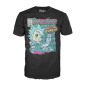 Camiseta funko series tv rick &