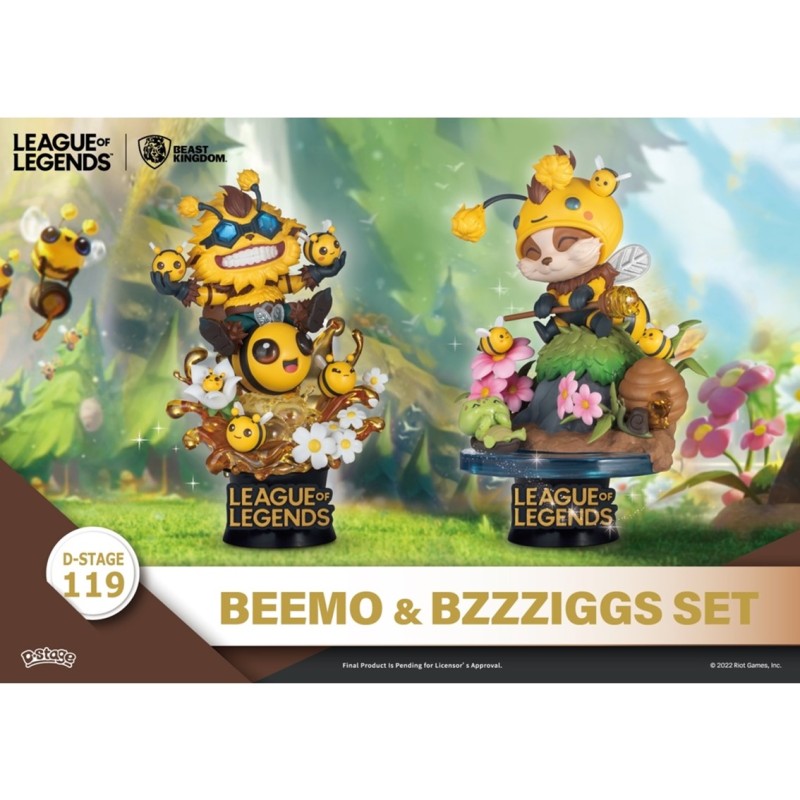 Set 2 figuras beast kingdom dstage