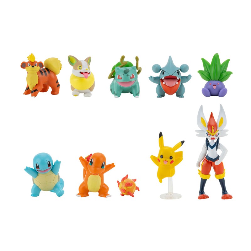 Figuras pokemon multipack 10