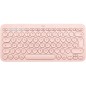 Teclado logitech k380 multi - device bluetooth rosa