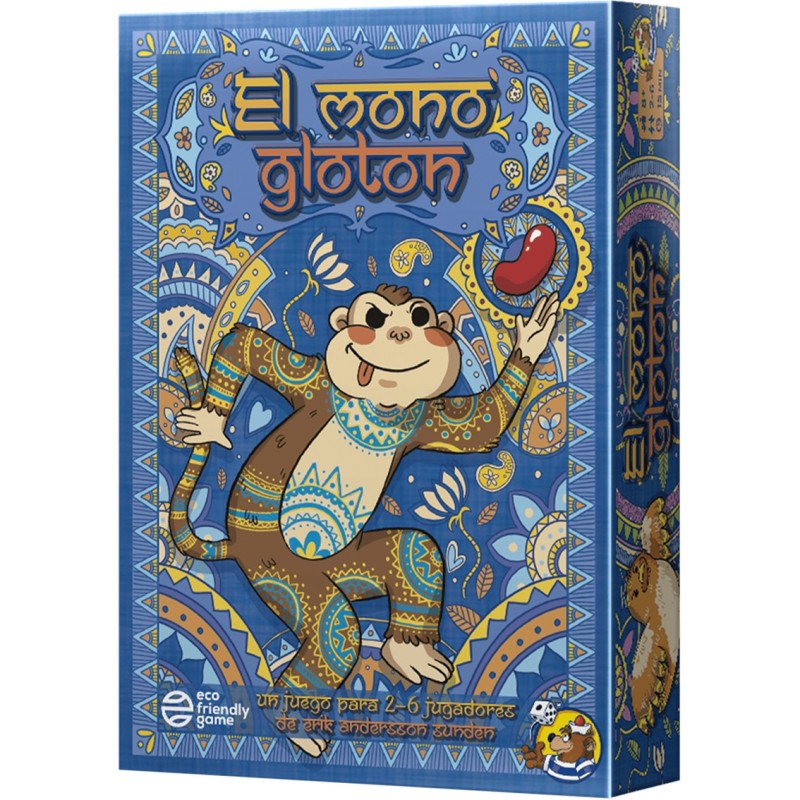 Juego mesa el mono glotón pegi