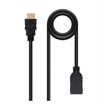 Cable hdmi 2-0 nanocable 1m macho - hembra