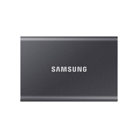 Disco Externo SSD Samsung Portable T7 1TB- USB 3-2- Gris