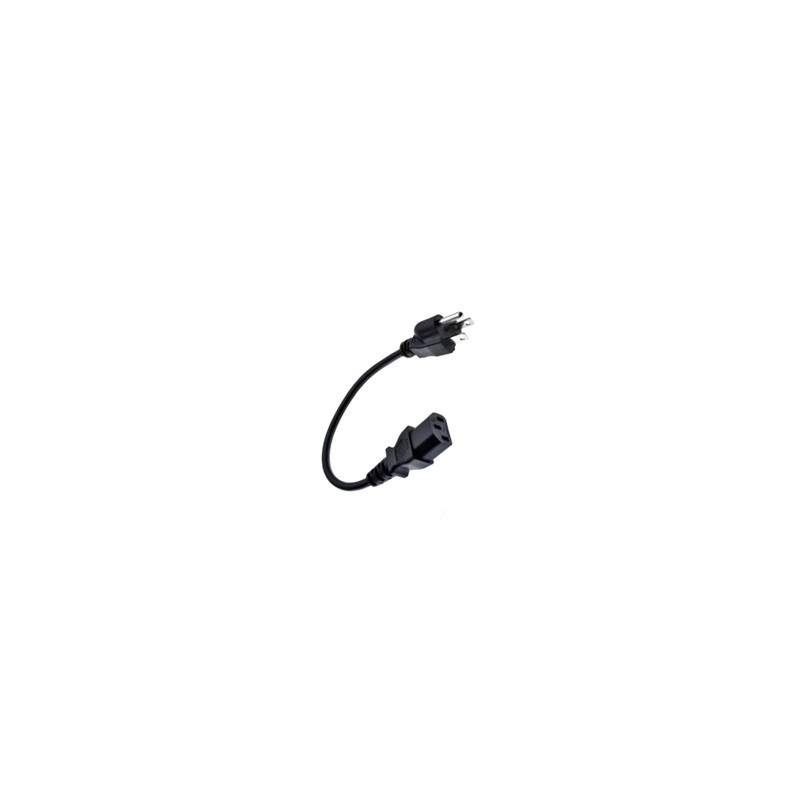 Cable alimentacion nanocable cpu nema - 5 - 15p - m - c13 - h 1-5m