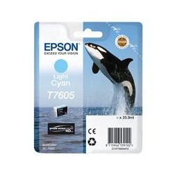 Cartucho tinta epson t760540 cian claro