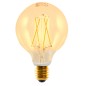 Bombilla led silver electronic filamento edison