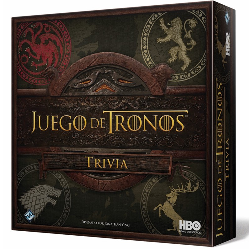 Juego mesa asmodee juego tronos trivia