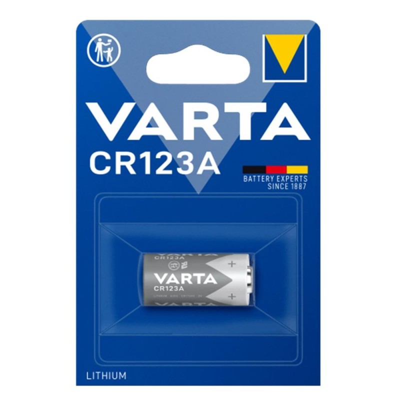 Blister pilas varta litio 3v cr123a