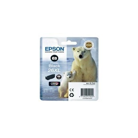 Cartucho tinta epson t263140 photo negro