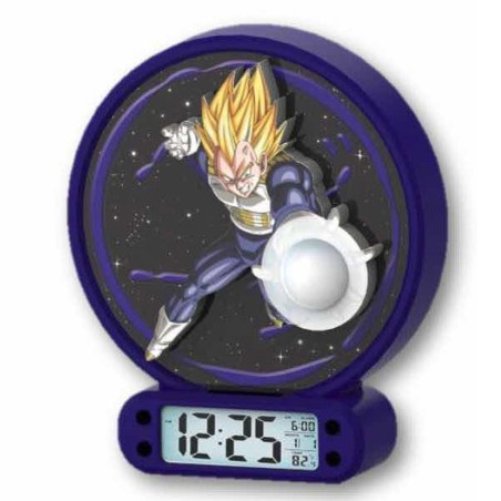 Reloj despertador luz dragon ball z