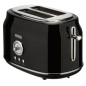 Tostadora pan bourgini retro negra 815w