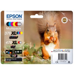 Multipack cartucho epson c13t379d4010 6 colores