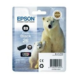 Cartucho tinta epson t261140 negro photo