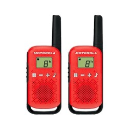 Walkie talkie motorola tlkr - t42 red packs