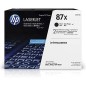 Toner hp laserjet enterprise 87x negro