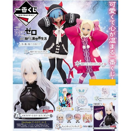 Ichiban kuji banpresto re zero girls