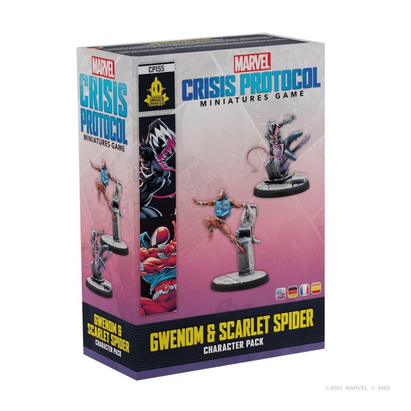 Juego mesa marvel crisis protocol gwenom