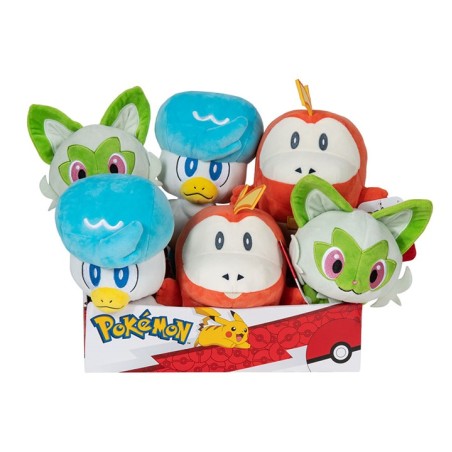 Peluche jazwares pokemon generación ix 21cm