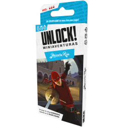 Juego mesa unlock! miniaventuras máscara roja