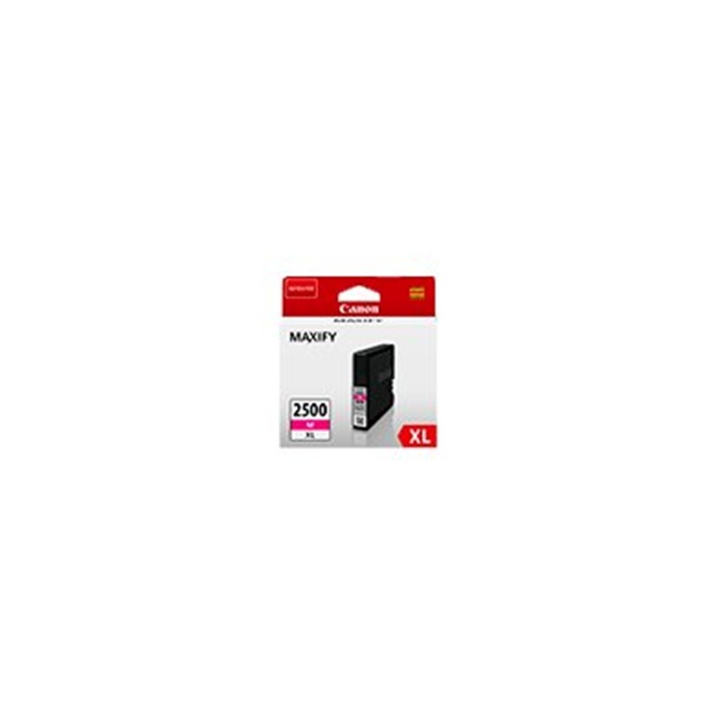 Cartucho de Tinta Original Canon PGI-2500XL Alta Capacidad- Magenta