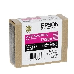 Cartucho tinta epson t580a magenta vivo