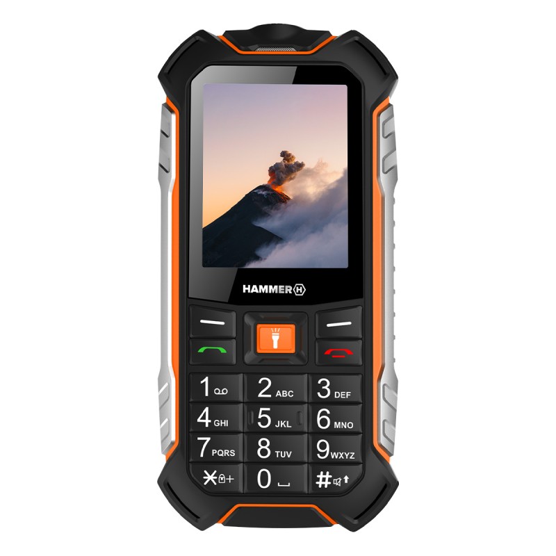 Telefono movil rugerizado hammer boost 2-4pulgadas