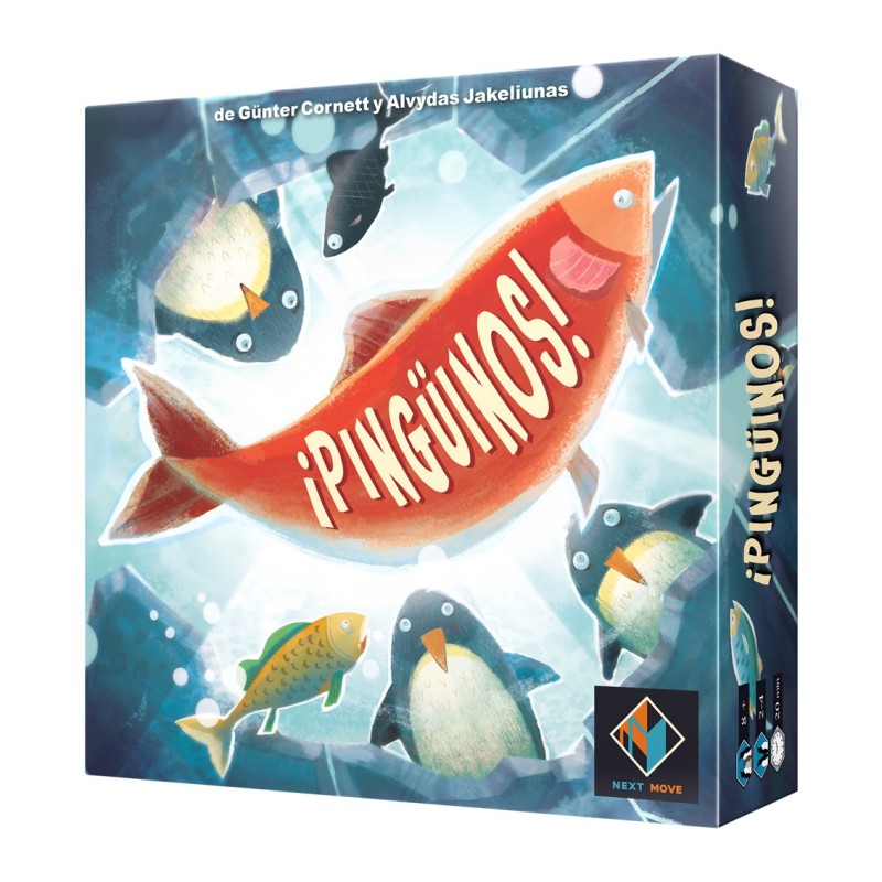 Juego mesa ¡pingüinos! edad recomendada 8