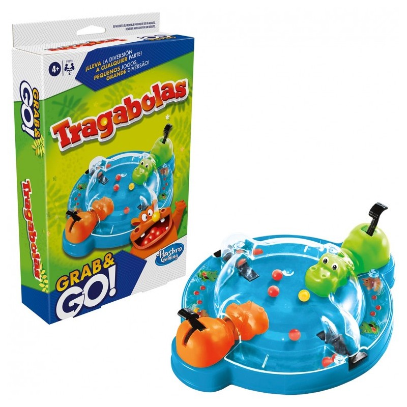 Juego mesa hasbro tragabolas viaje